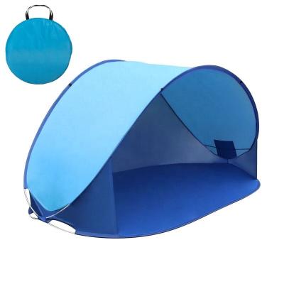 China Diagonal tying type China manufacturer custom protable outdoor camping tent beach tent pop up light for sale