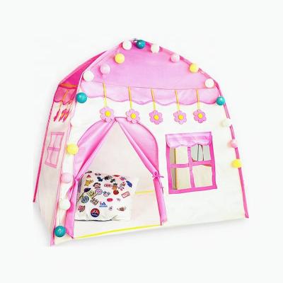 China Toy In Soft Current MOQ 1pcs Kids Play Tent Girls Tent House Flower Princess Outdoor And Indoor Tents For Children for sale