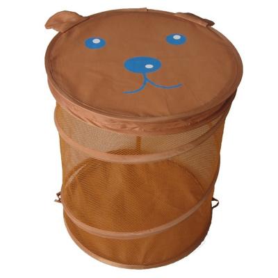 China CLASSIC Hot Sale Polyester Fabric Easy Pop Up Foldable Pet Toys Storage Basket Fridge Storage Basket for sale