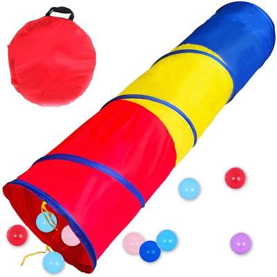 China Polyester Fabric Pop Up Multicolor Children Boys Girls MSKT009-16 Steel Wire NC Children Play Tent Tunnel Tent China Factory Price Good Quality NC; ZHE for sale