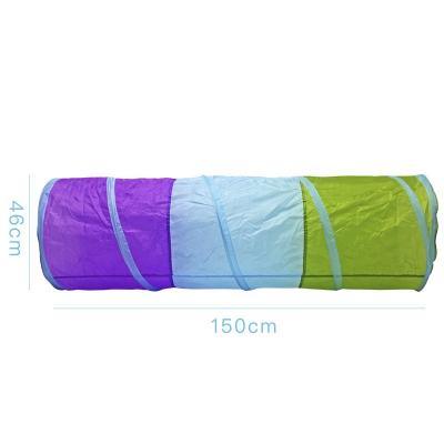 China Polyester Fabric Factory Price Folding Easy Carry Kid Tent For Playing Kid Indoor Pop Up Play Tent Toy Tunnel Tent for sale