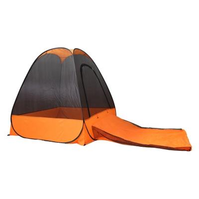 China Extended Type Portable Yoga Meditation Tent With New Automatic Connected Mesh Mosquito Repellent Tent for sale