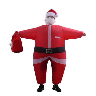 China Christmas Adult Inflatable Giant Holiday Blow Up Costume Christmas ZIXU Size Funny Cosplay Clothing ZX-C210914 for sale