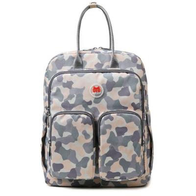 China Backpack Paisley Pattern Mother Type Diaper And Polyester Material Storage Tote Bag Baby Backpack for sale