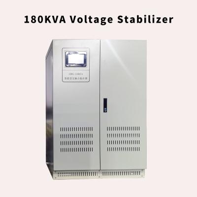 China Driefasige SVC 180kva 200kva 250kva 300kva Automatische spanningsstabilisator Puur koperdraad 380V/220V Uitgangsspanning Te koop