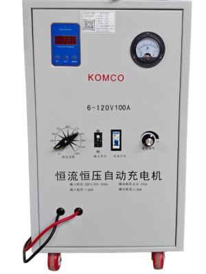 China Multi Function Industry Battery Charger 6V-120V 100A Adjustable With Knob For Mining Cart for sale