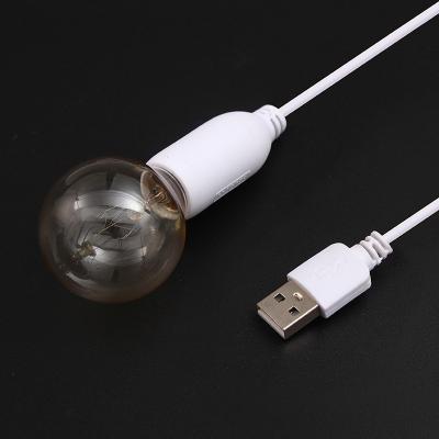 China LED Hanging Light Bulb String Bulb Lamp USB Wire Switch Camp Outdoor Light Outdoor Party Decorative Tent Light Bulb for sale