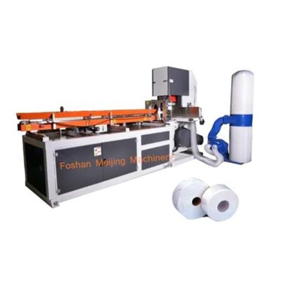 China Cutting Jumbo Roll Cloth Jumbo Roll Full Automatic Cloth Cutting Tool Adjustable Band Saw Clamping Machine (jrt) for sale