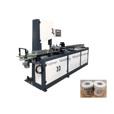 China Tissue Paper Kitchen Napkin Tissue Paper Cutter Tissue Paper Cutting Full Automatic Toilet Paper Tissue Paper Slitter Band Saw Machine for sale