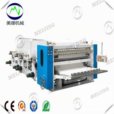 China Producing Lines China Factory 3-7 Laminating V Fold Hand Towel Glue Machine V Fold Hand Towel Paper Glue Laminating Machine for sale