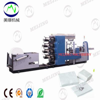 China Factory High Speed ​​Automatic Napkin Paper Machine Table Napkin Paper Making Machine for sale