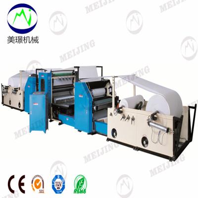 China Factory low investment V-fold hand tissue paper towel folder towel production paper machine for sale for sale