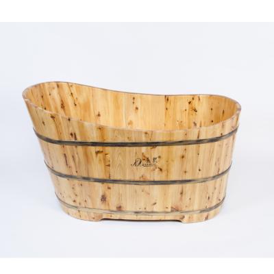 China Eco-friendly Bamboo Tub Caddy Portable Bathtub For Adults Wooden Furniture for sale