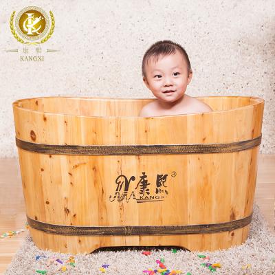 China Hot Selling Baby Bath Tubs Very Small Sustainable Wooden Bathtub for sale