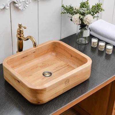 China Top Quality Modern Cedar Sink Wood Wash Basin for sale