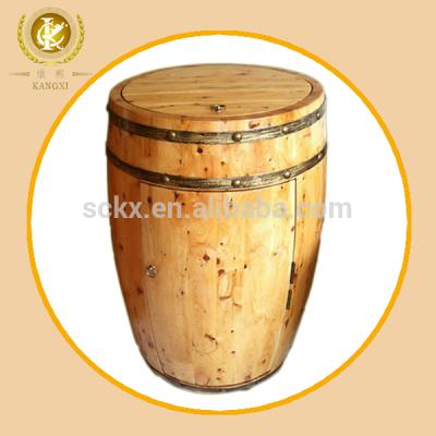 China Mini traditional handmade wooden barrels, wooden whiskey barrels for sale for sale