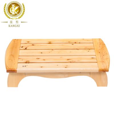 China High Quality Durable Cedar Wood Stool Bath Shower Sauna Step Stool for sale