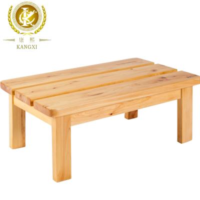 China Cedar Wood Stool Bath Shower Portable Wholesale Solid Small Step Stool Sauna for sale