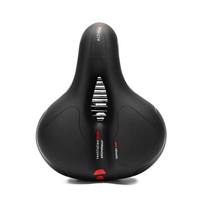 China New 2022 Bicycle Saddle Bicycle Saddle Single Soft Comfortable Seat Bag Big Bike Saddle Seat for sale