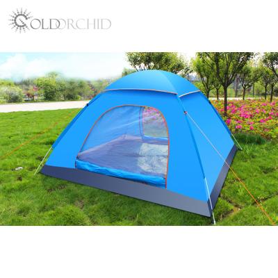 China Extended Type Wholesale 2 Or 3 Person Single Layer Tents For Camping Waterproof Camping Tent for sale