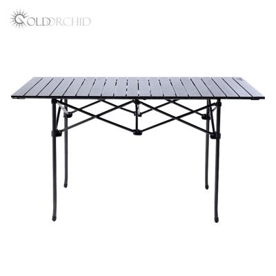 China Contemporary Custom Portable Outdoor Modern Aluminum Folding Picnic Table for sale