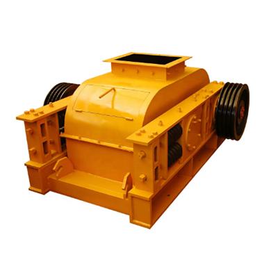 China Stone Mill Machine Double Roll Ore Gold Rollers Crusher for sale