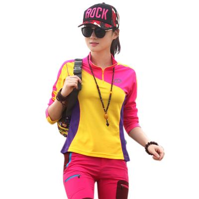 China Other 2021Outdoor spring long-sleeved quick-drying leisure exercise breathable longT and summer women's quick-drying clothestT shirt for sale