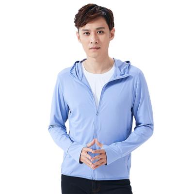 China Anti-ultraviolet anti-ultraviolet lightweight thin skin clothing outdoor sunscreen clothing spring and summer male border men and women for sale