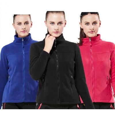 China Breathable Casual Sports Style Softshell Fleece Outdoor Rise Windproof Jacket For Women for sale