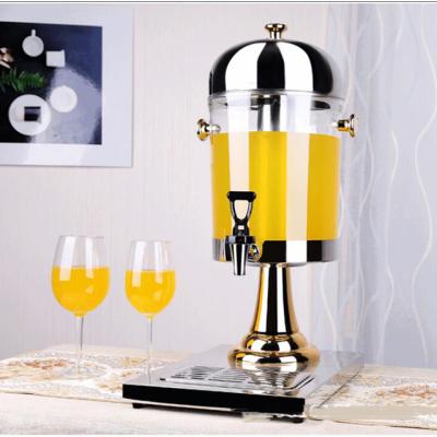 China Restaurant Hotel Commercial Hot Sale Triple Beverage Dispenser Stainless Steel Fruit Juice Dispenser New for sale