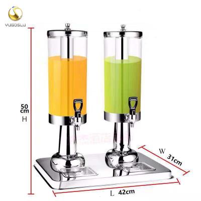 China New Model Hot Sale Night Club Hotel and Restaurant 3 6 9L Stainless Steel Juice Dispenser for sale