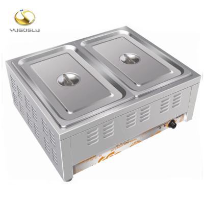 China ~220V 50HZ 1.4KW Restaurant Equipment Electric 4 Pans Stainless Steel Bain Marie For Catering for sale