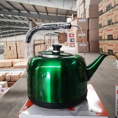 China 360 Degree Rotation Electric Kettle 1500W 50HZ Portable Water Heater Base 4L 5L 6L SS Keep Hot Kettles Stainless Steel Water Heater for sale