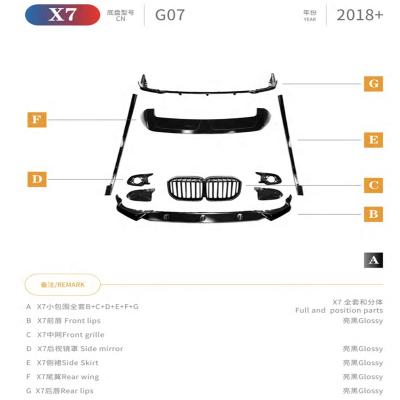 China Yiwu Lishi car modification FOR BMW G07 G07 for sale