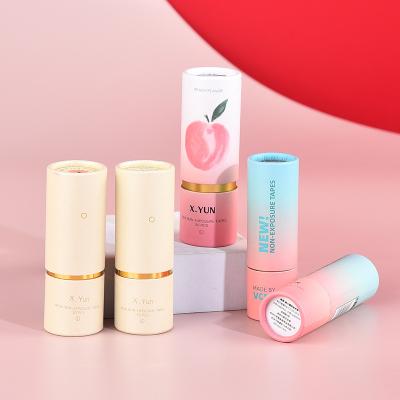 China Food Grade Lipstick Biodegradable Eco-Friendly Biodegradable Paper Luxury Glass Tube for sale