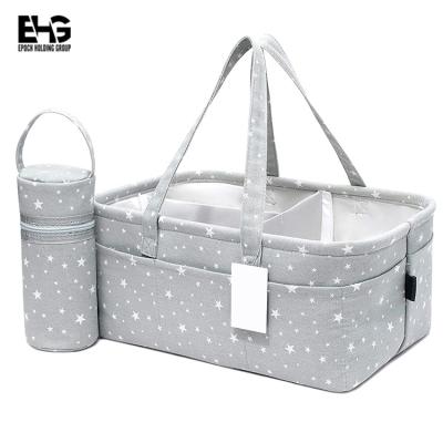 China Wholesale Design Durable Diaper Trolley Stylish Storage Diaper Cart Packing Bag for sale