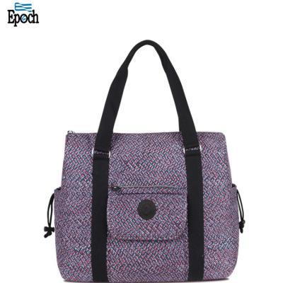 China Tote Bag Epoch Multifunctional Fashion Boston Tote Lady Fashion Waterproof Nylon Tote Bag For Weekend for sale