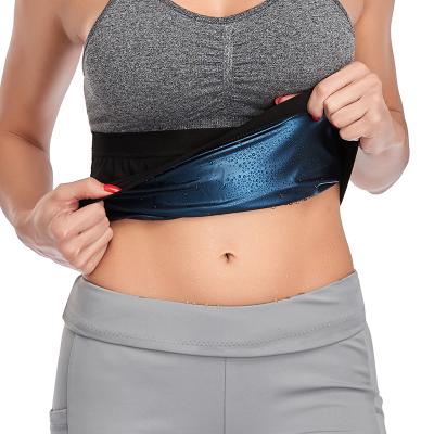 China Trainer Sauna Sweat Corset Workout Waist Corset Soft Slimmer Suit High Quality Sauna Waist Belt Waist Cincher For Women for sale