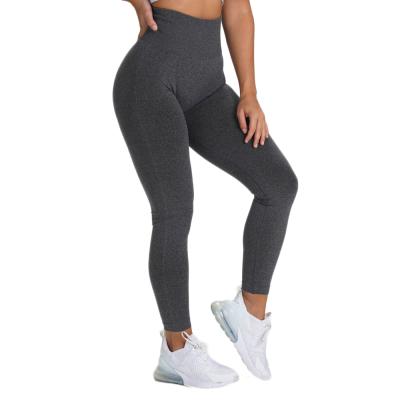 China 2021 high quality women workout breathable quick dry high waisted leggings butt crack! crack! yoga gaiters for sale