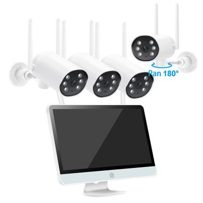 China Techage 12.5Inch PAN-TILT Techage 12.5Inch Channel 3Mp IP PTZ Camera 3Mp Wireless CCTV Camera System Auto Track Kit for sale