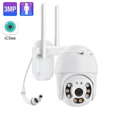 China NIGHT VISION Wireless Wifi Camera 3mp CCTV Dome Camera With Audio Function IP66 Waterproof Outdoor Use for sale