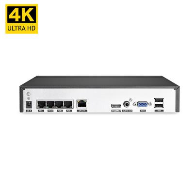 China Techage XMEYE 4CH/8CH 4K 8MP POE NVR 3.5