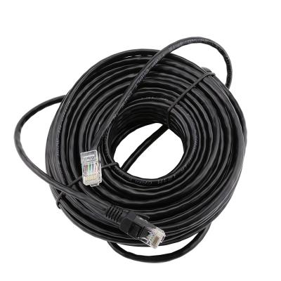 China Lan Cable Black For Patch Cat RJ45 Outdoor Waterproof IP Camera System System Cord Network 50M YN-CP50 Cable YN-CP50 for sale