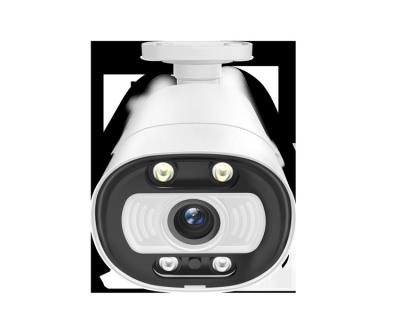 China Plastic Housing Kit Cameras Ip Built-in Outdoor Full Color IP Camera 5mp Bullet Night Vision Siren Kit for sale