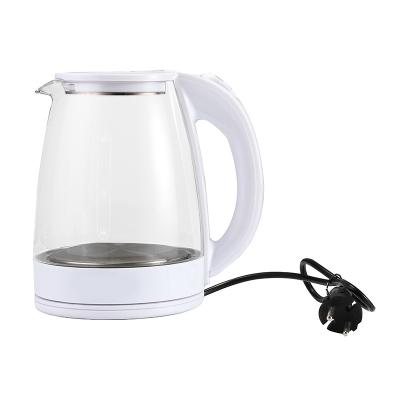 China 360 Low Rotation Kettles Electric White Glass Kettle Low Rotation Electric White Glass Kettle Household Appliances Kitchen Appliances 2l for sale