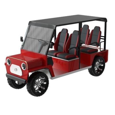 China 2022 New Design China Chinese Factory Supply 2+2 Seats Back Electric Super Buggy Golf Car Golf Cart Golf Cart 2022 China Car Electric 1190mm Front / 1280mm for sale