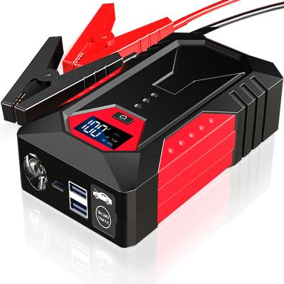 China Car Emergency Battery Sharmeal Factory Direct Sale Gkfly 4000 Amp Air Compressor Car Jump Starter Power Bank for sale