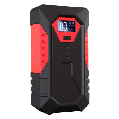 China Car Emergency Battery Sharmeal Promotion 4 In 1 Car Air Pump 12V Starter Include Ultra-Bright Led Fl Jump Starter Power Bank for sale