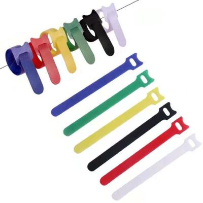 China Sustainable Manufacturers Selling Multi-Use Nylon T-Link Hook And Loop Fastener Strap for sale