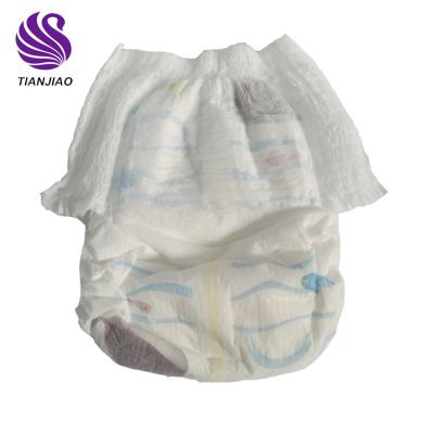 China OEM Printed Disposable Lucky Baby Training Pants Prints Cute Anime Baby Diaper Gold Supplier for sale